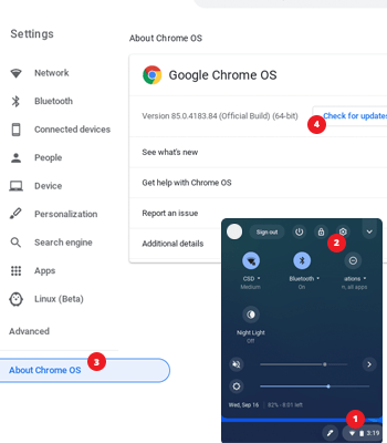 How to Update a Chromebook